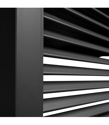 Жалюзи для навеса MIRADOR 93x235см, тёмно-серые