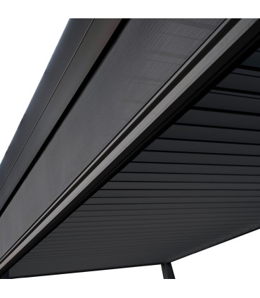 Штора для навеса "pull-down" MIRADOR 4м, серая