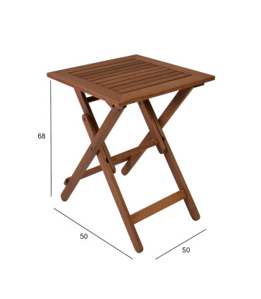 Laud ROUEN 50x50xH68cm, meranti