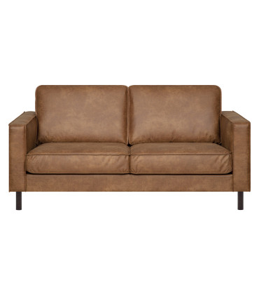 Диван LUCAS 2-местный, коричневый