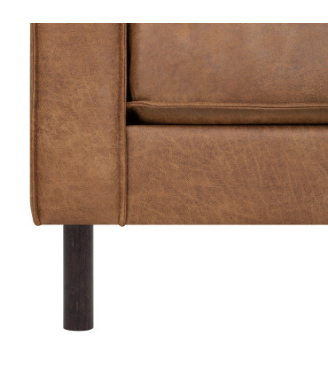 Diivan LUCAS 2-kohaline, pruun, 164x90xH79cm