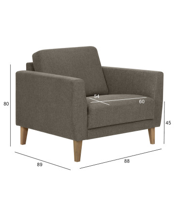 Кресло LANDO бежевый