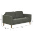 Diivan LANDO 2-kohaline, roheline, 158x89xH80cm