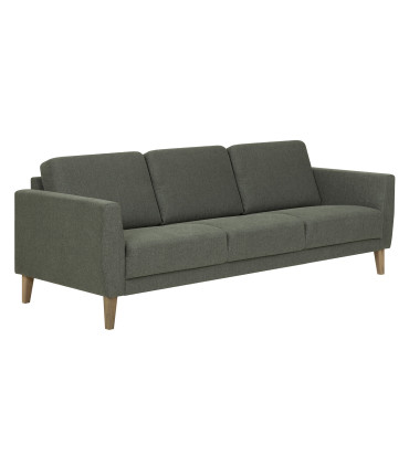 Diivan LANDO 3-kohaline, roheline, 207x89xH80cm