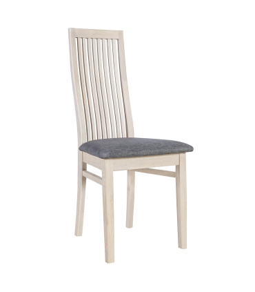Обеденный комплект OXFORD 6-стульями (18134) 200x100xH75см, натуральный дубовый шпон, обработка: белое масло