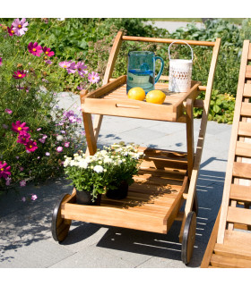 Serveerimislaud FINLAY 84x57xH84cm, akaatsia