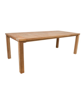 Laud BALI 220x100xH75cm, tiikpuu