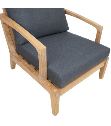 Tugitool MALDIVE 75x89xH86cm, tiikpuu