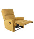 Tugitool GUSTAV manuaalne recliner 80x92xH104cm, kollane