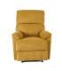 Tugitool GUSTAV manuaalne recliner 80x92xH104cm, kollane