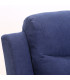 Diivan MILO 3-kohaline elektriline recliner, sinine