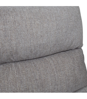 Кресло-реклайнер BARCLAY 79x86xH105cm с ручным механизмом, вращающееся и качающееся, светло-серый