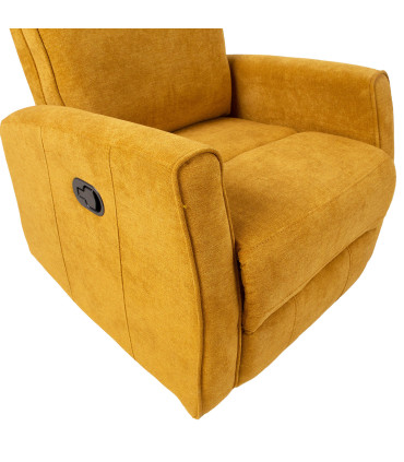 Кресло-реклайнер EDDY вращающееся и качающееся, голубовато-зеленый