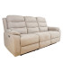 Diivan MIMI 3-kohaline elektriline recliner 208x93xH102cm, helehall