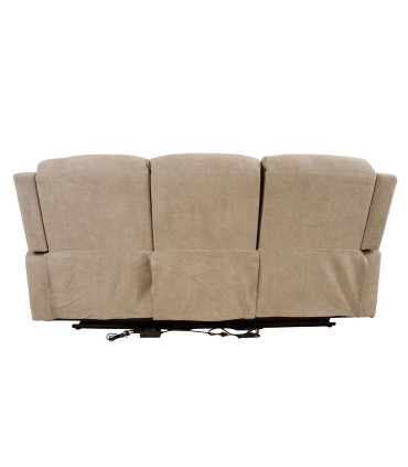 Diivan MIMI 3-kohaline elektriline recliner 208x93xH102cm, helehall