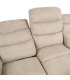 Diivan MIMI 3-kohaline elektriline recliner 208x93xH102cm, helehall