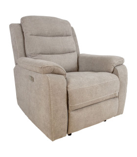 Tugitool MIMI elektriline recliner 92x93xH102cm, helehall