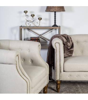 Tugitool HOLMES 83x75xH78cm, bee˛