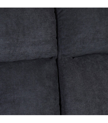 Диван FLEXY 3-местный 183x92xH102cм, с 2-мя регулируемыми подножками, материал покрытия: ткань, цвет: тёмно-серый