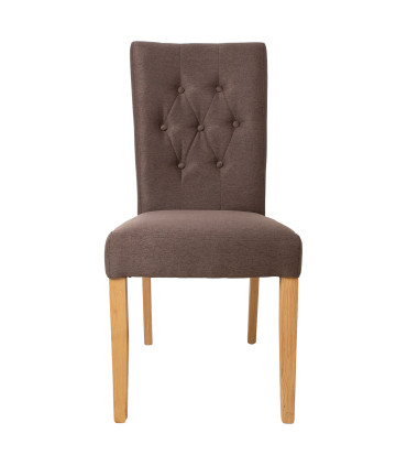 Обеденный стул QUEEN 64x46xH102см, коричневый