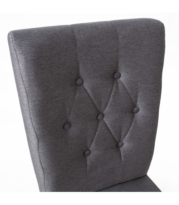 Обеденный стул QUEEN 64x46xH102см, серый