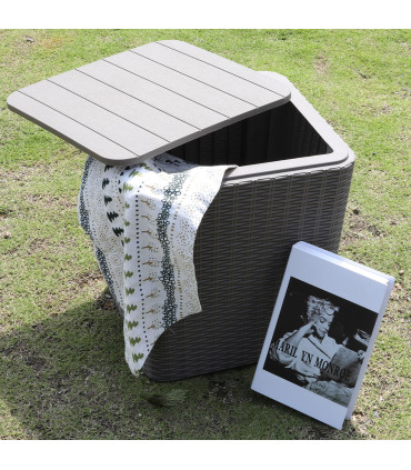 Ящик для хранения BOCAS 43L, серый