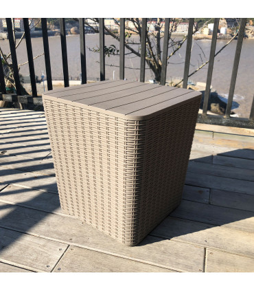 Ящик для хранения BOCAS 43L, серый