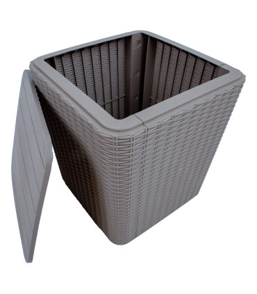 Ящик для хранения BOCAS 43L, серый