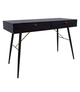 Письменный стол LUXEMBOURG 120x48xH75см, черный