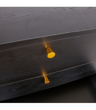 Комод LUXEMBOURG 80x40xH90см, черный