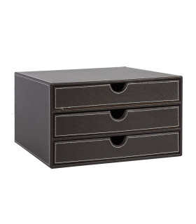 Выдвижные ящики WALTER 25x33xH18см, темно-коричневый