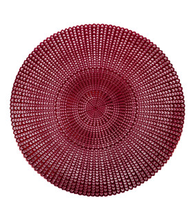 Lauamatt GLORIA, D42cm, punane