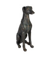 Dekoratsioon IN HOME H73cm, istuv koer, hallika värvusega