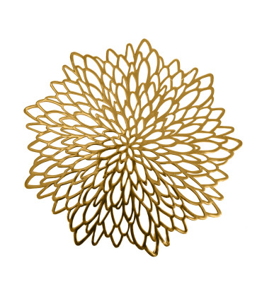 Персонник FIORE, D38см, золотистый