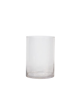 Ваза IN HOME D20xH28см, прозрачное стекло