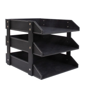 Ящик для документов WALTER 28x35xH27см, черный