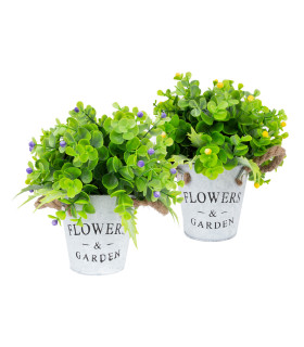 Искусственный цветок зеленый