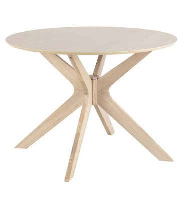 Söögilaud DUNCAN D105xH75cm, valge tamm