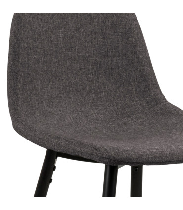 Baaritool madal WILMA, hall/must