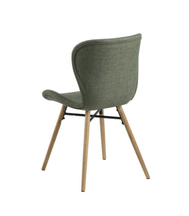 Tool BATILDA 47x56xH82,5cm, roheline, jalad: tamm