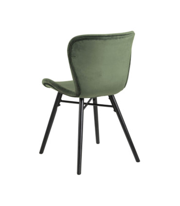 Tool BATILDA 47x56xH82,5cm, metsaroheline, jalad: must