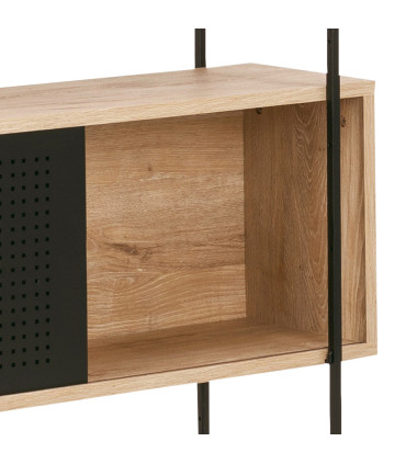 Riiul ANGUS 3/5-ne, 172x27xH188cm, tamm