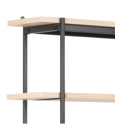 Riiul ANGUS 3/5-ne, 172x27xH188cm, tamm