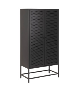 Kapp NEWCASTLE 80x40xH160cm, must