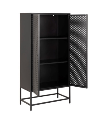 Kapp NEWCASTLE 80x40xH160cm, must