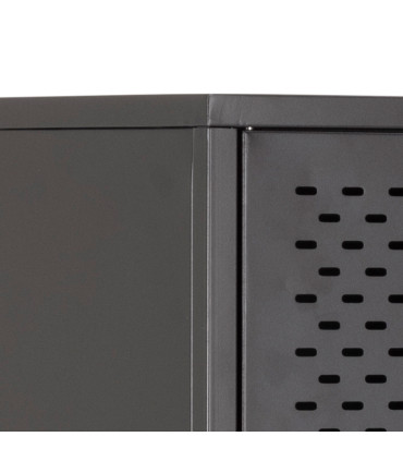 Kapp NEWCASTLE 80x40xH160cm, must