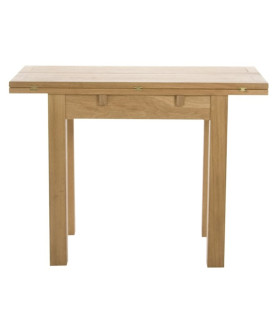 Söögilaud KENLEY 100x45/90xH75cm, kokkupandav, lauaplaat ja jalad: tamme spoon, viimistlus: õlitatud