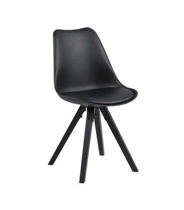 Tool DIMA 44x42xH85cm, must PU, jalad: must