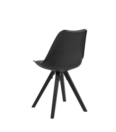 Tool DIMA 44x42xH85cm, must PU, jalad: must