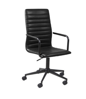 Töötool WINSLOW 45x58xH103cm, must PU